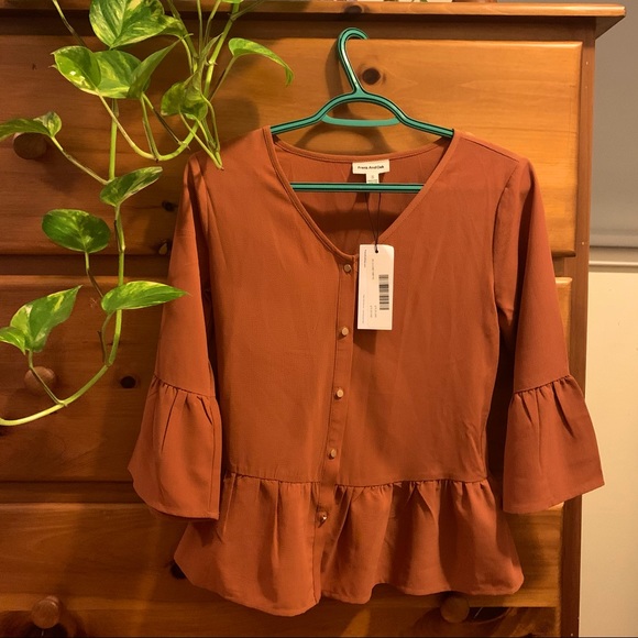 Frank & Oak Blouse NWT - Picture 1 of 6